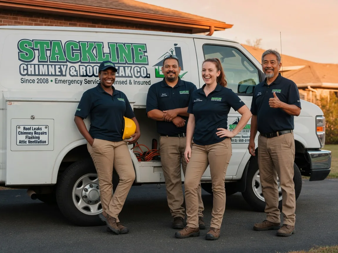 Chimney flashing repair company in Centralia, KS